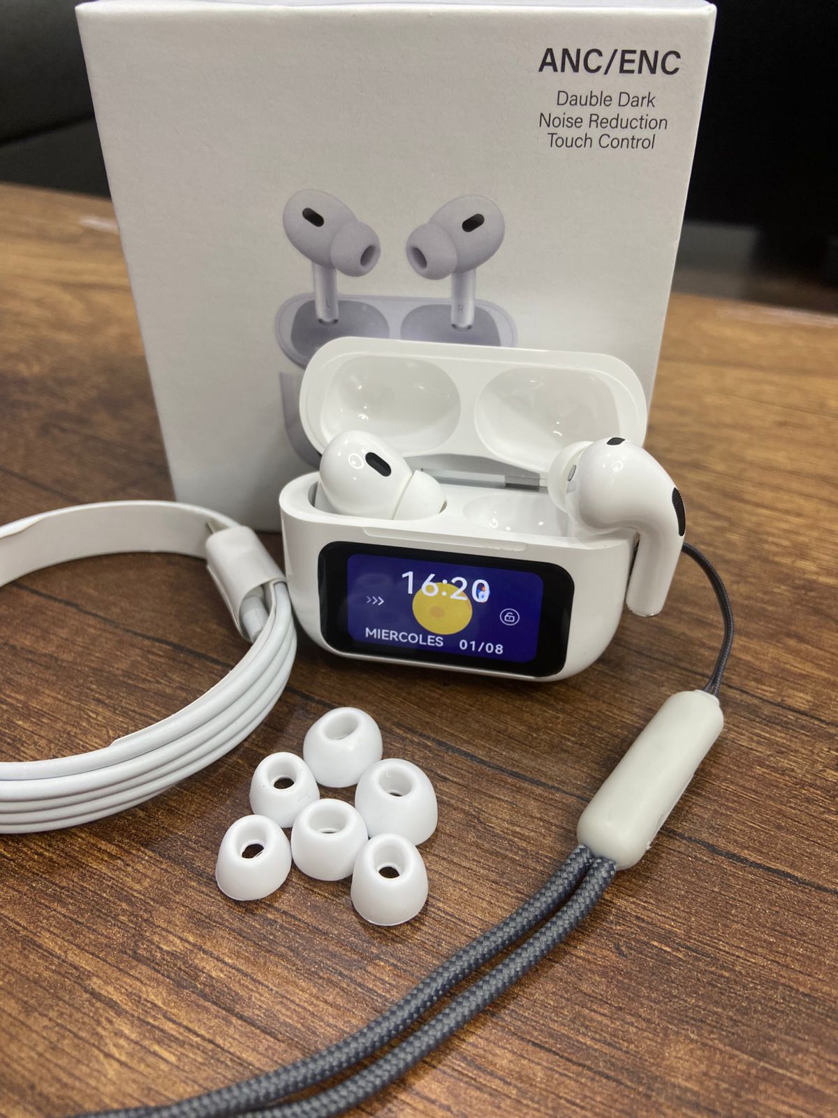 AirPods Pro 2 con Pantalla y Estuche LED – 2ª Generación