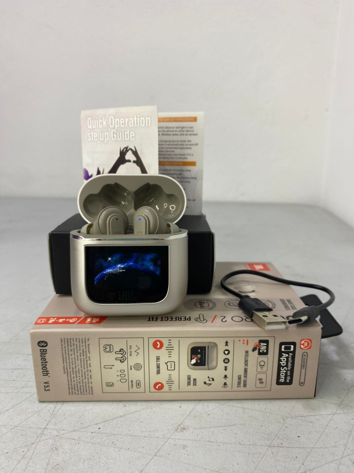 Auriculares JBL Tour Pro 2 – Sonido Pro y Control Inteligente